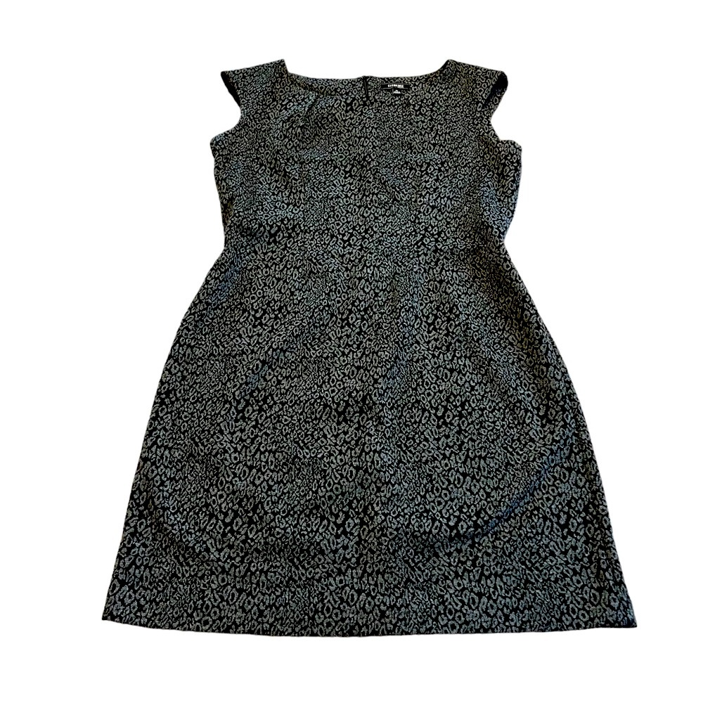 Elementz Leopard Sheath Dress